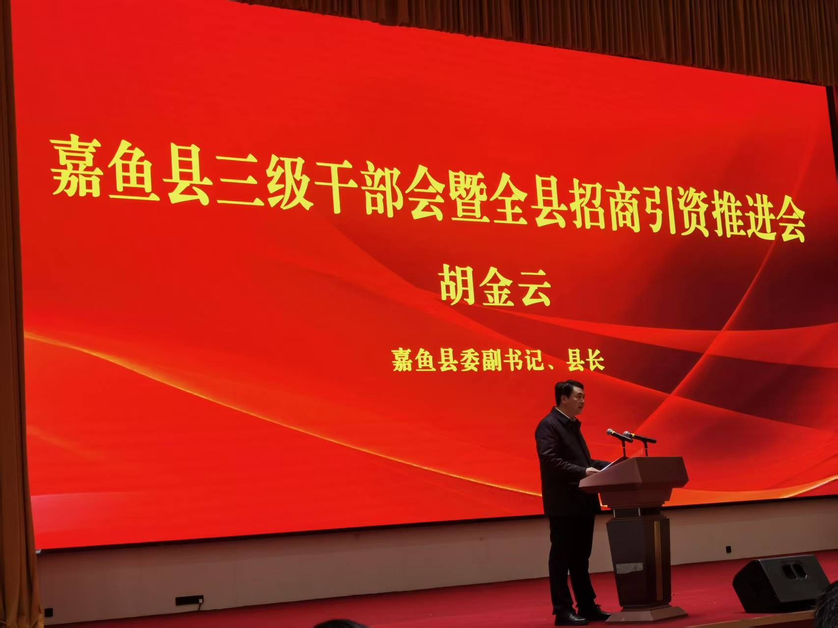 嘉鱼县县长胡金云